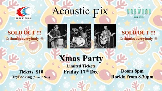 Acoustic Fix Xmas Party SOLD OUT