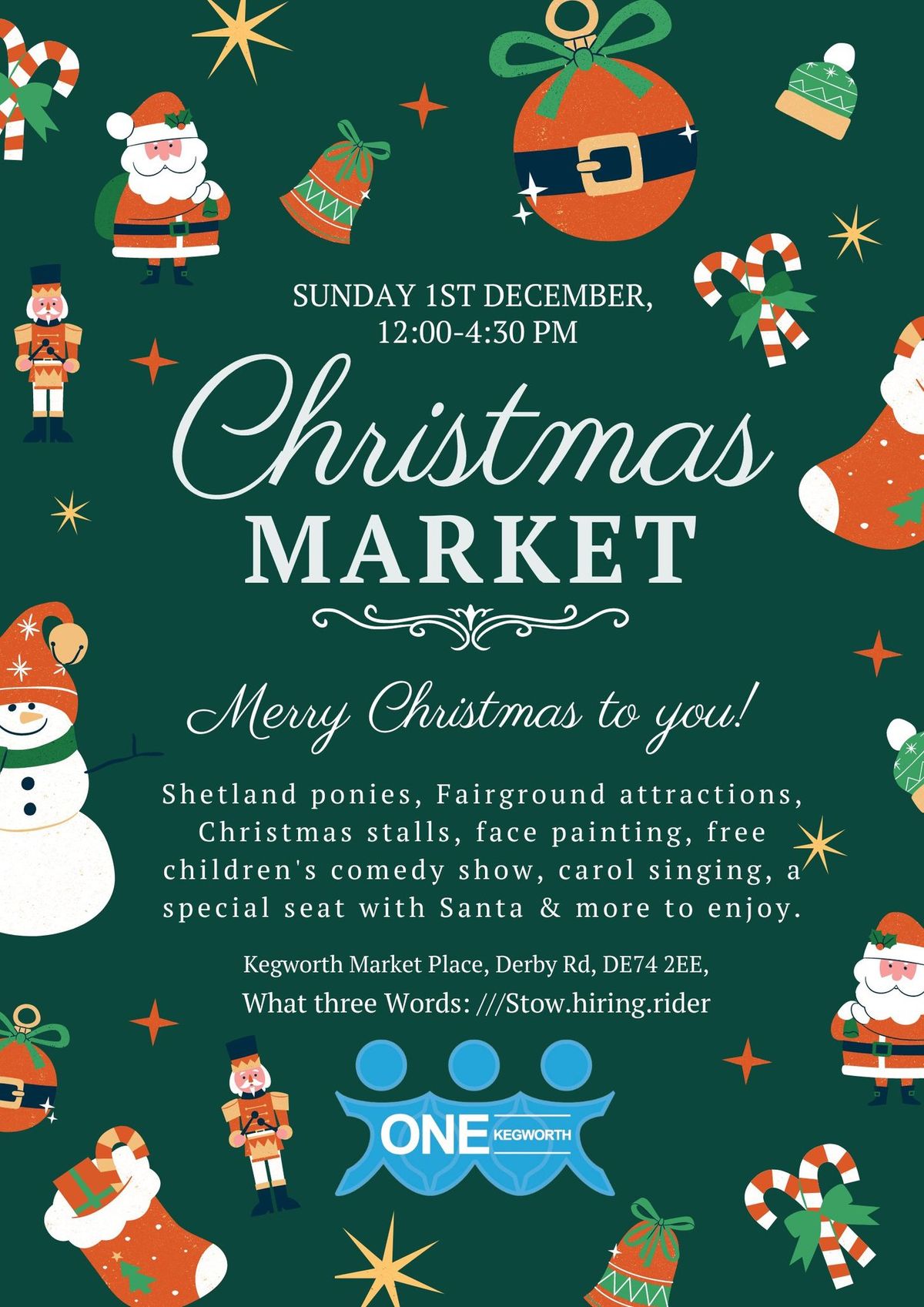 One Kegworth Christmas Market