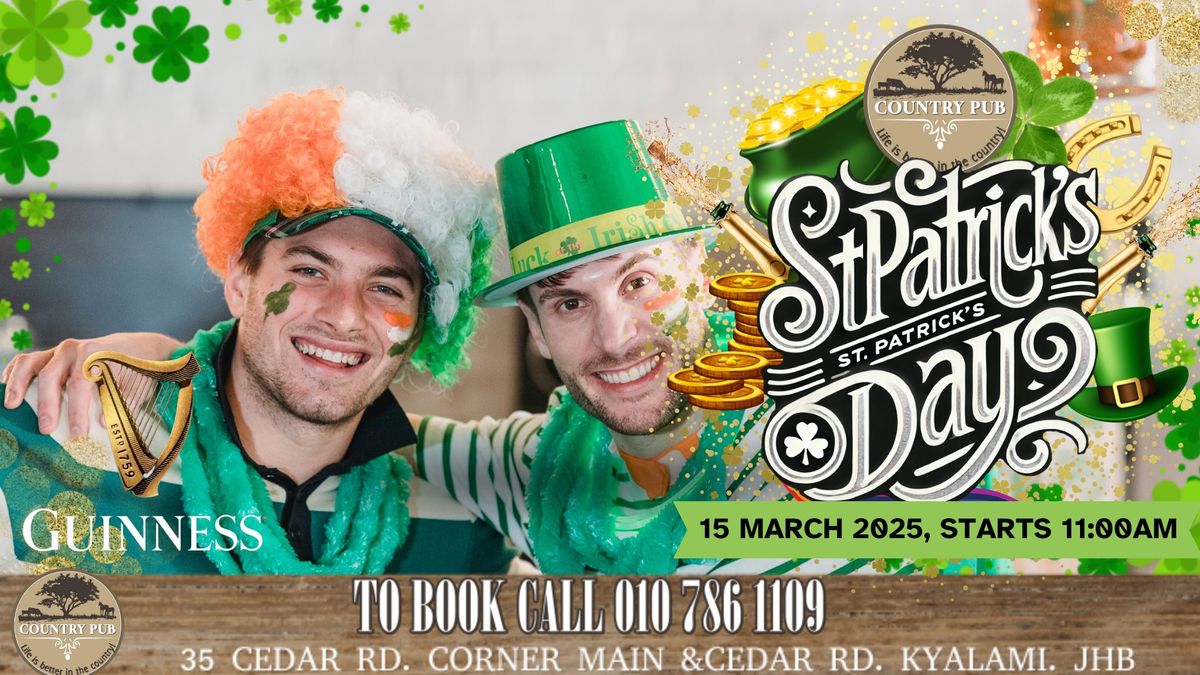 \ud83c\udf40\ud83c\uddee\ud83c\uddea ST. PATRICK\u2019S DAY AT COUNTRY PUB! \ud83c\uddee\ud83c\uddea\ud83c\udf40