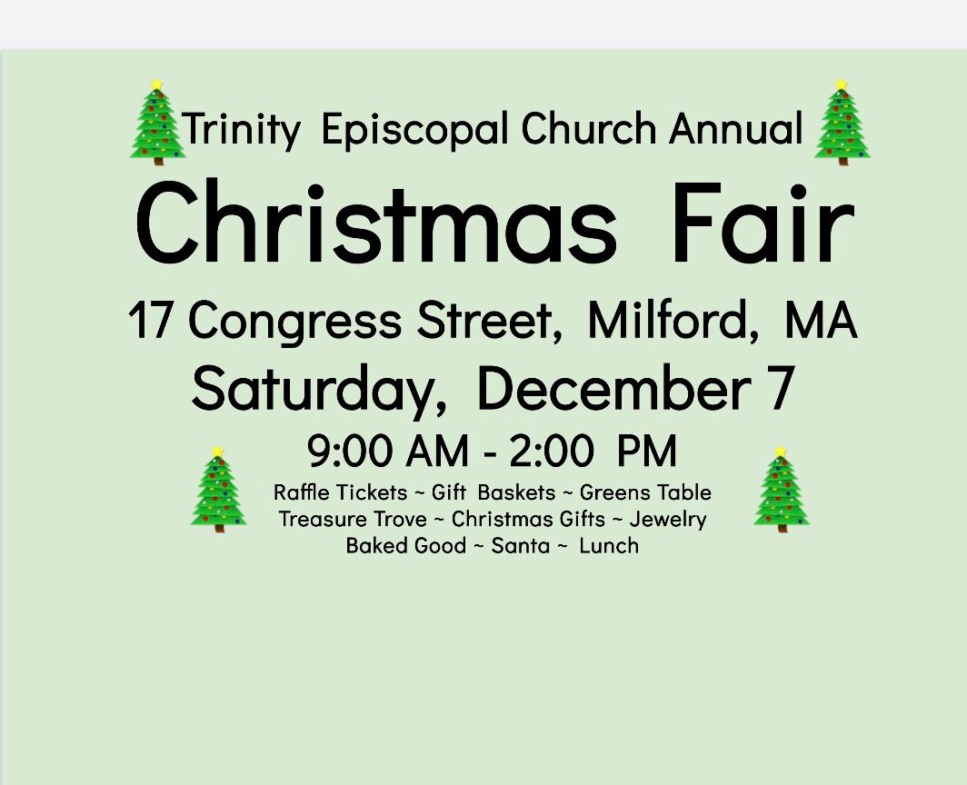 Trinity Church Annual Christmas Fair