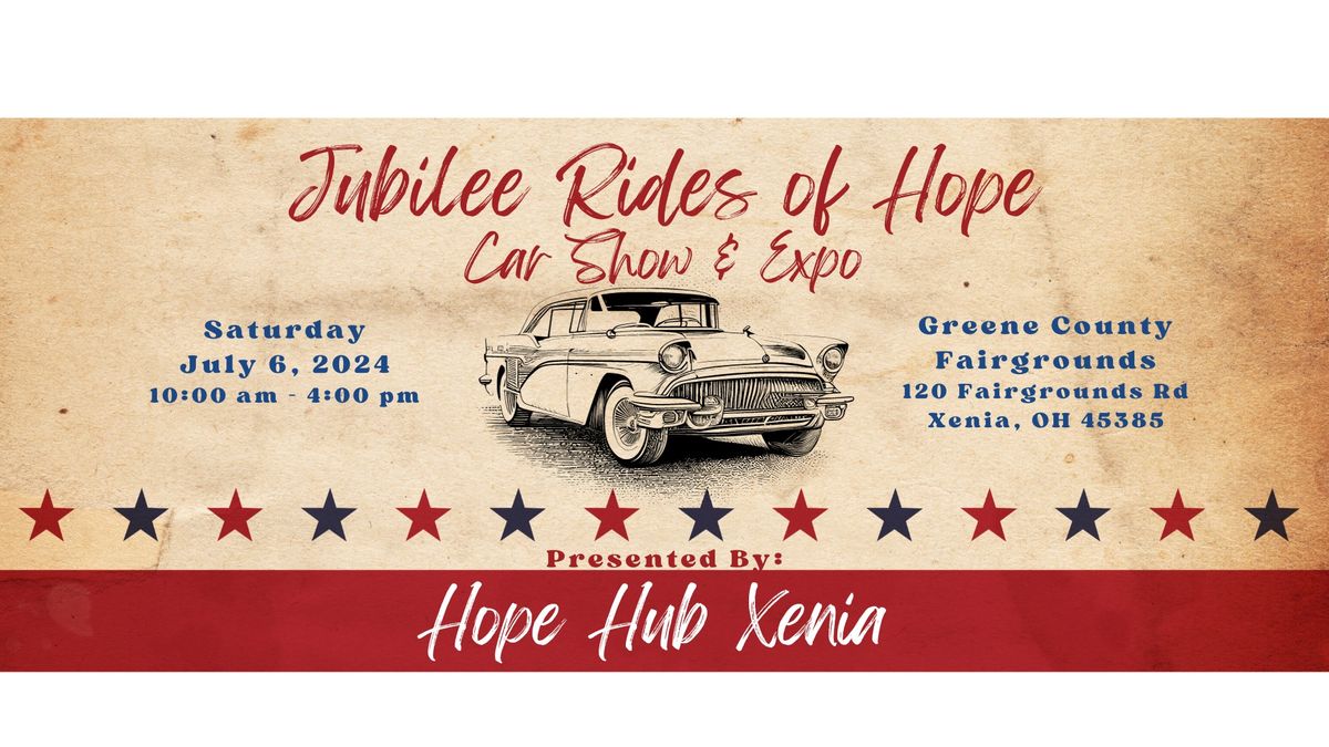 Jubilee Rides of Hope Car Show & Expo Fundraiser