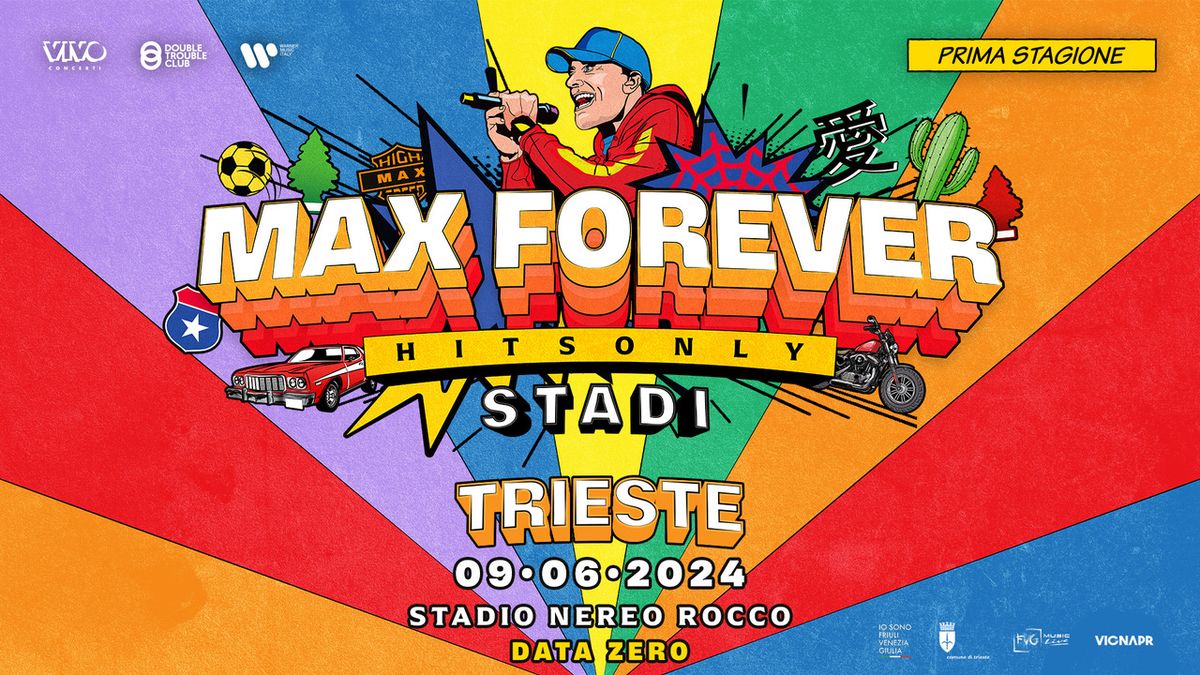 Max Pezzali live a Trieste