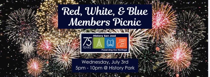 Red, White, & Blue Members Picnic - *Registration required