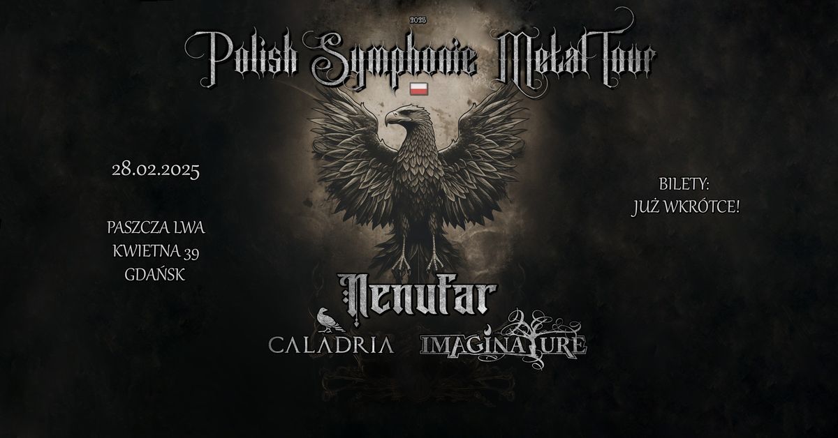 Nenufar | Imaginature | Caladria | Polish Symphonic Metal Tour | Gda\u0144sk