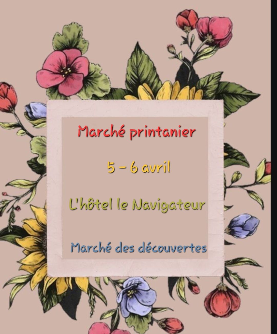 March\u00e9 printanier 