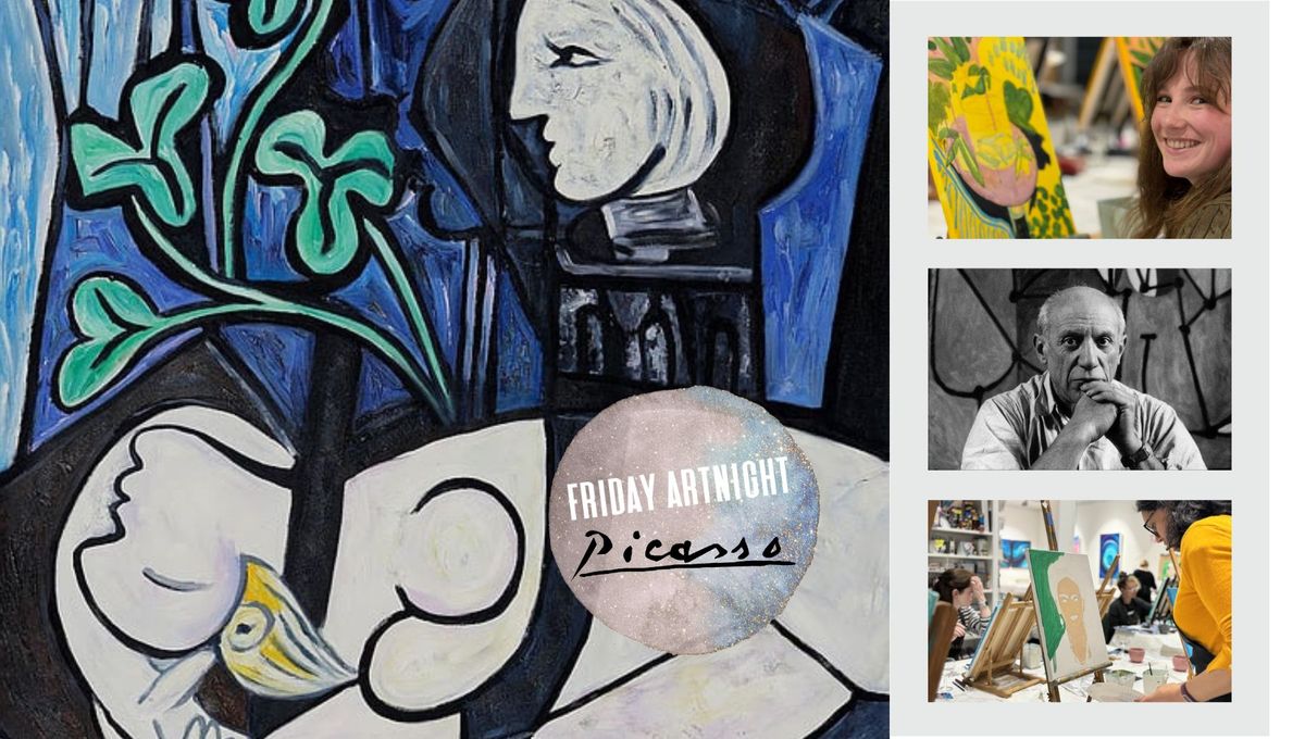 Pablo Picasso Artnight: PIZZA and PROSECCO (sip + paint): 4th October