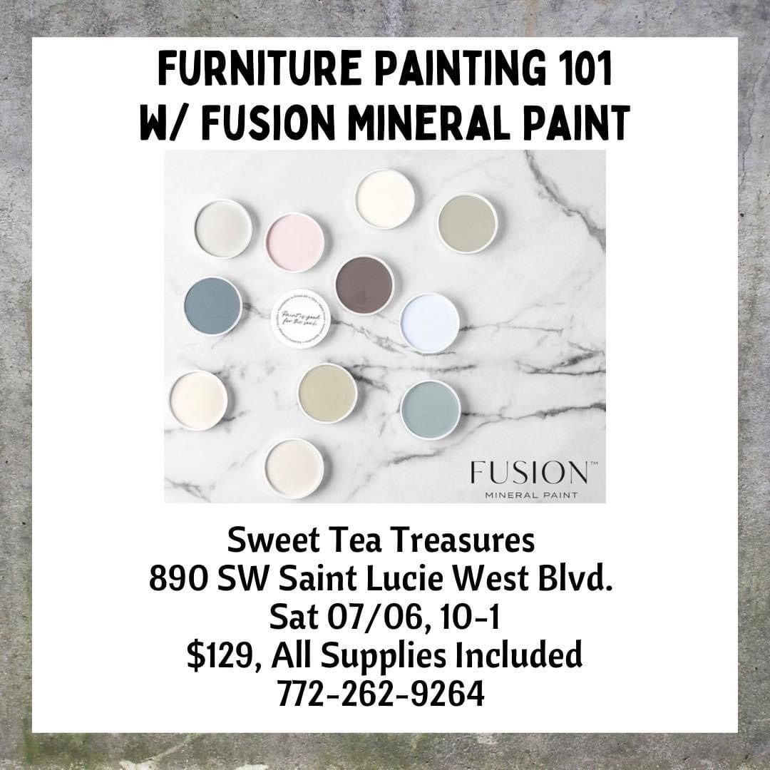 Furniture Painting 101 w\/ Fusion