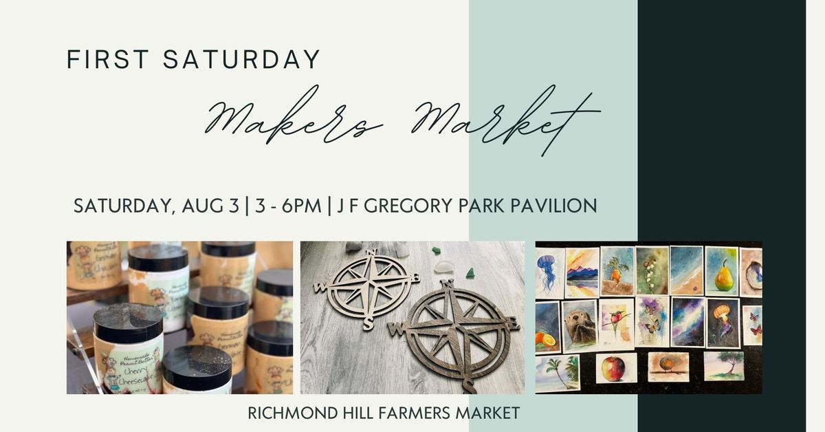 First Saturday Makers Market