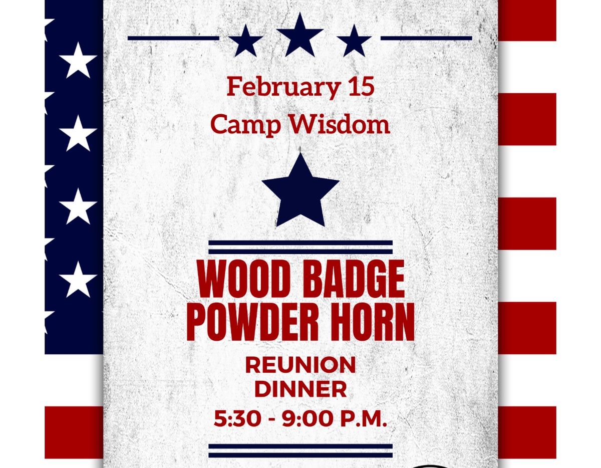 Wood Badge \/ Powderhorn Reunion Dinner