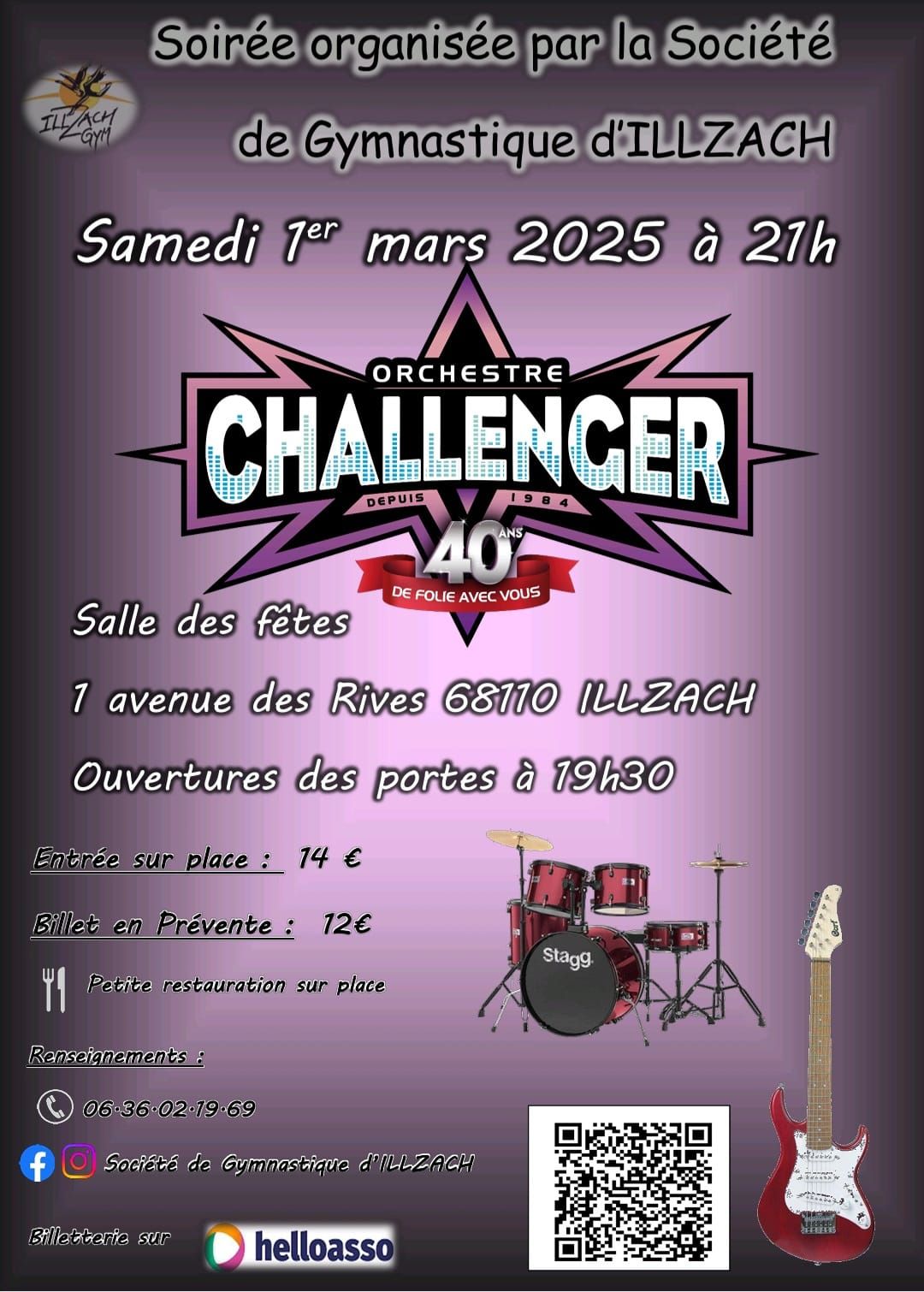 soir\u00e9e Challenger