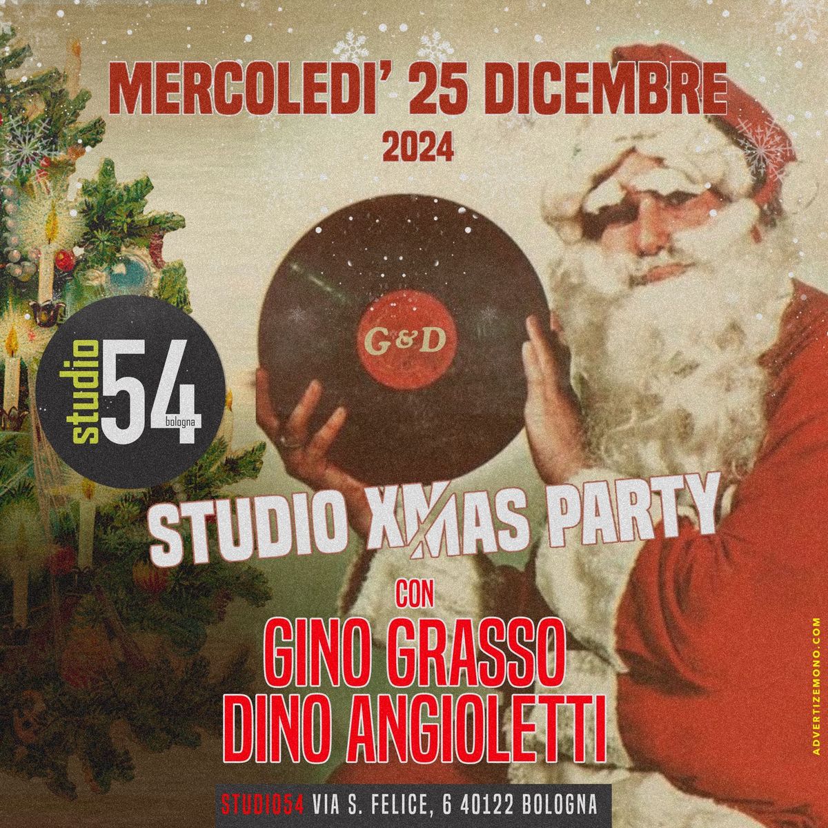 Xmas Party Studio54 