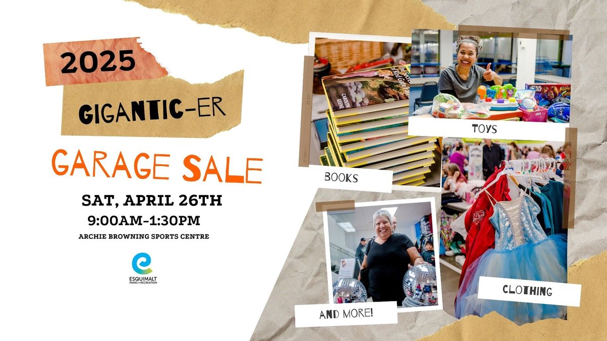 Gigantic-er Garage Sale