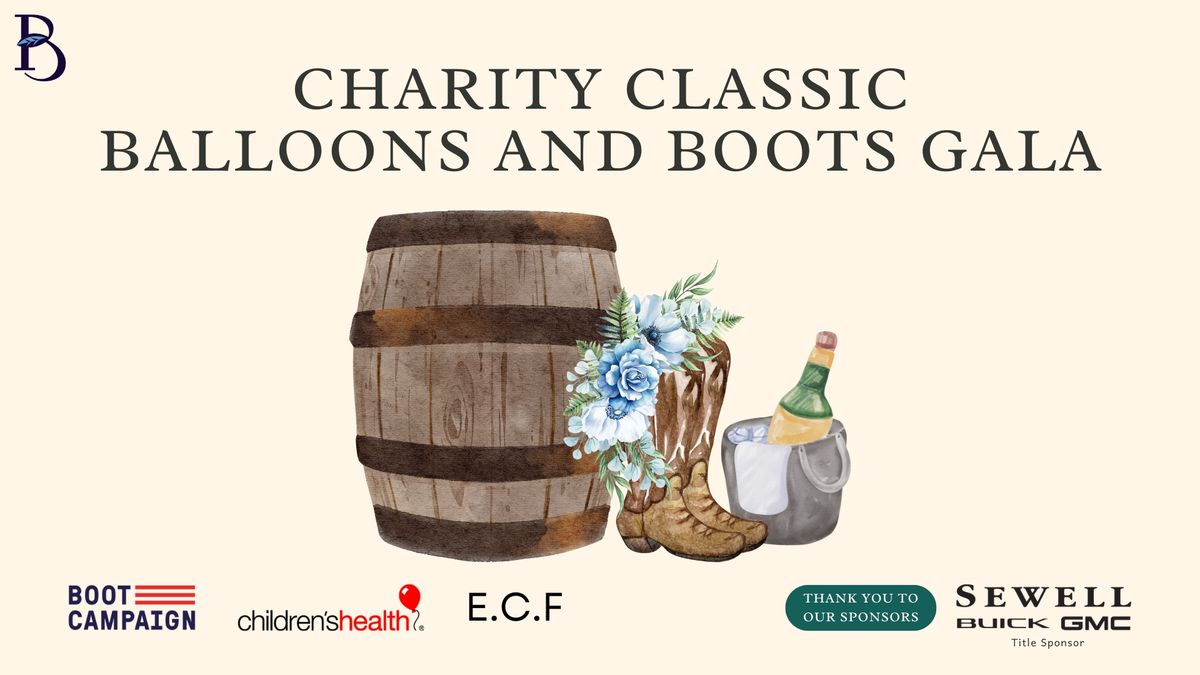 Charity Classic Balloons and Boots Gala