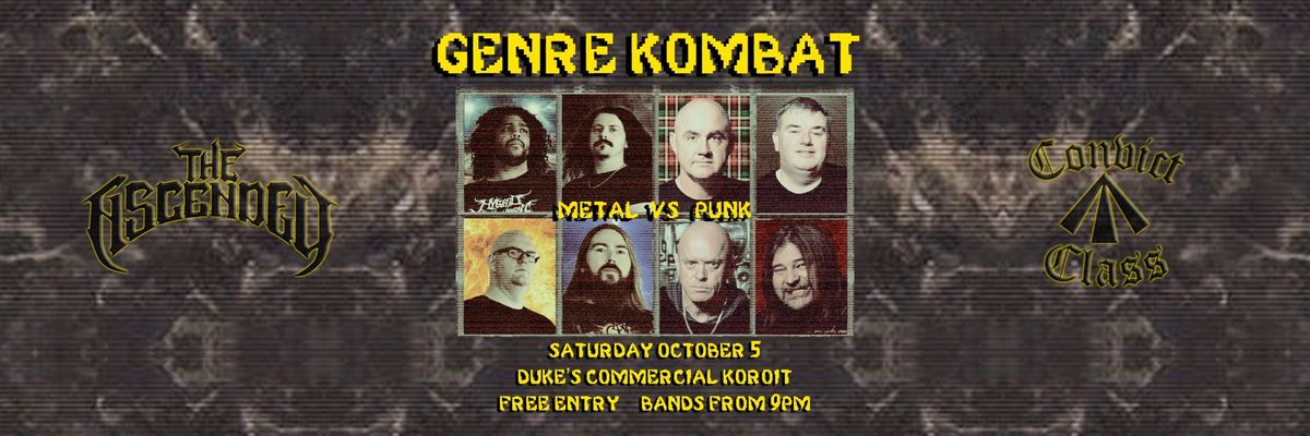 Metal vs Punk - The Ascended v Convict Class - Koroit