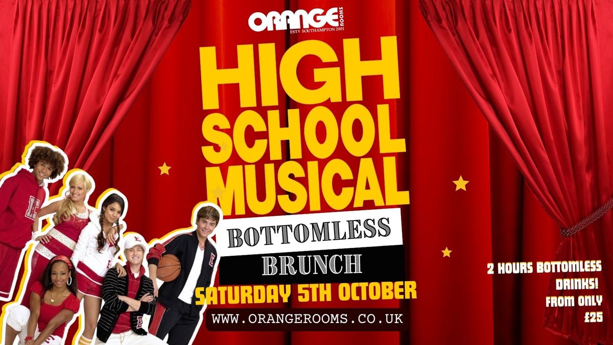 We're All in This Brunch: High School Musical Brunch at Orange Rooms \ud83c\udfa4 4PM - 6PM!