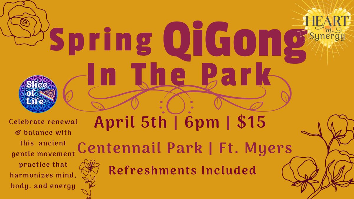 Spring QiGong In The Park