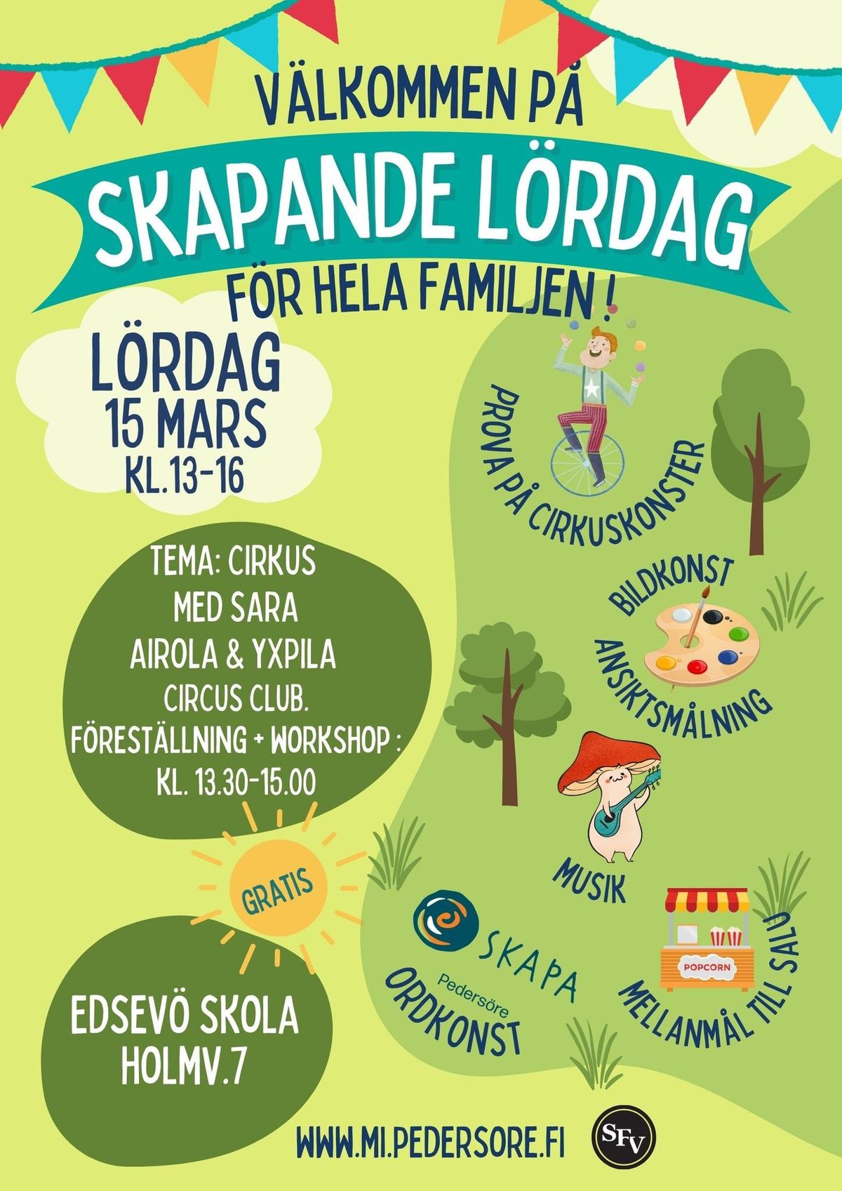 SKAPANDE L\u00d6RDAG - LUOVA LAUANTAI