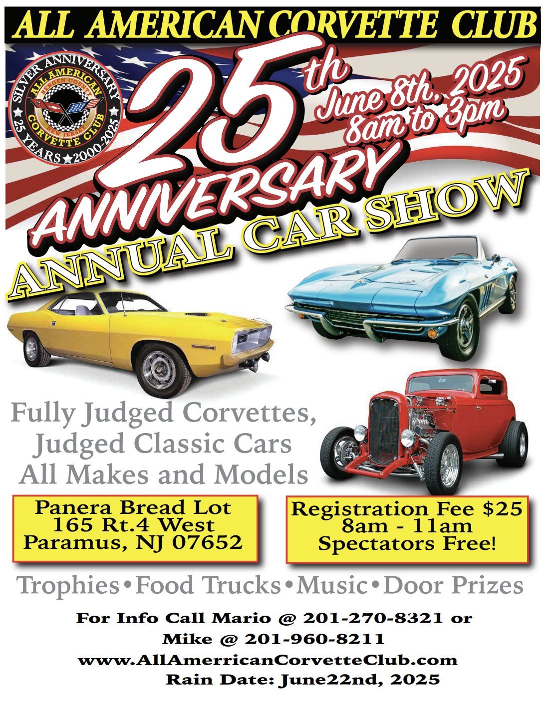 All American Corvette Club 25th Anniversary Car Show