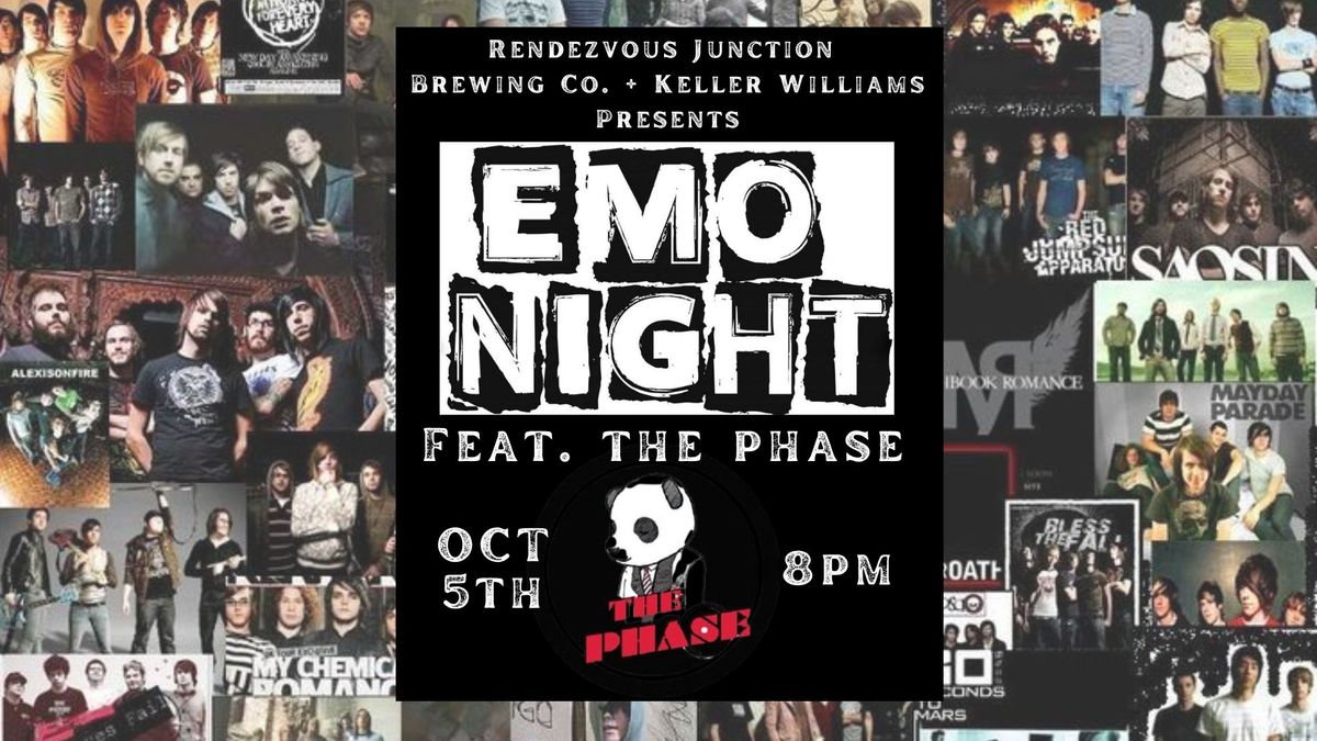 Emo Night feat. The Phase - Live Music @ Rendezvous Junction Brewing Co.