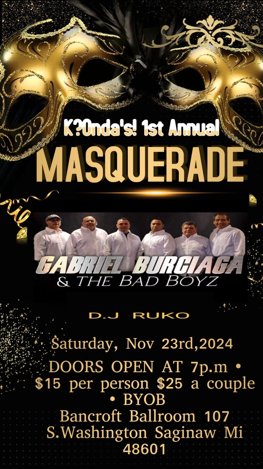 1st annual K?Onda! Masquerade 