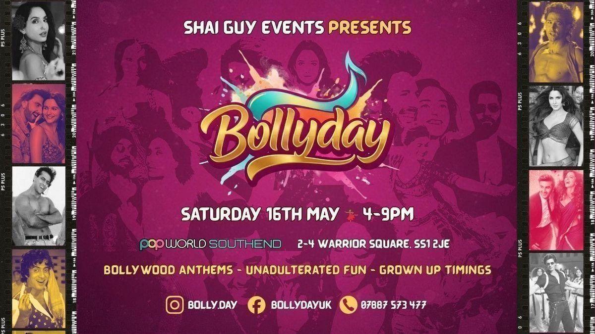 \ud83c\udf89 BOLLYDAY EXPRESS \u2014 SOUTHEND