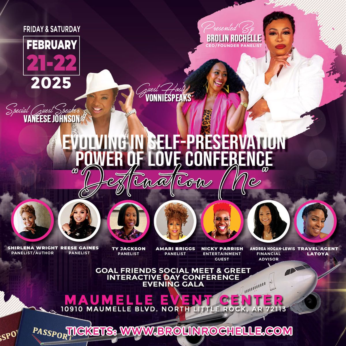 Evolving in Self-Preservation Power of Self Love Conference Experience "Destination Me "