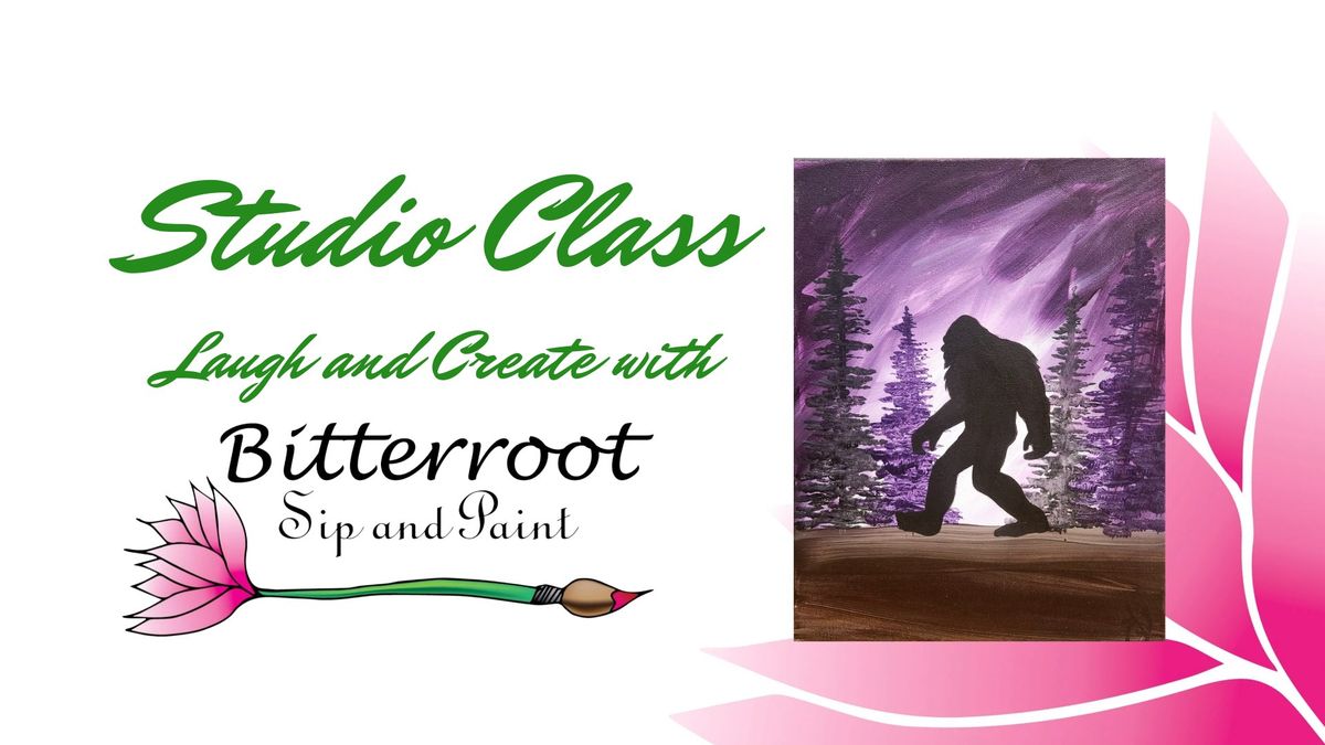 Studio Class- Amethyst Sasquatch