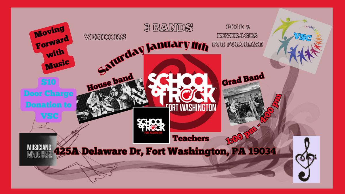 School of Rock Ft. Washington & Music Mama Promotions Event for VSC