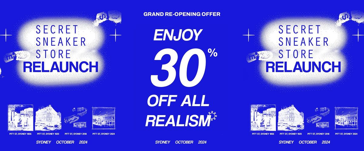 SSS SYDNEY RELAUNCH SALE EVENT