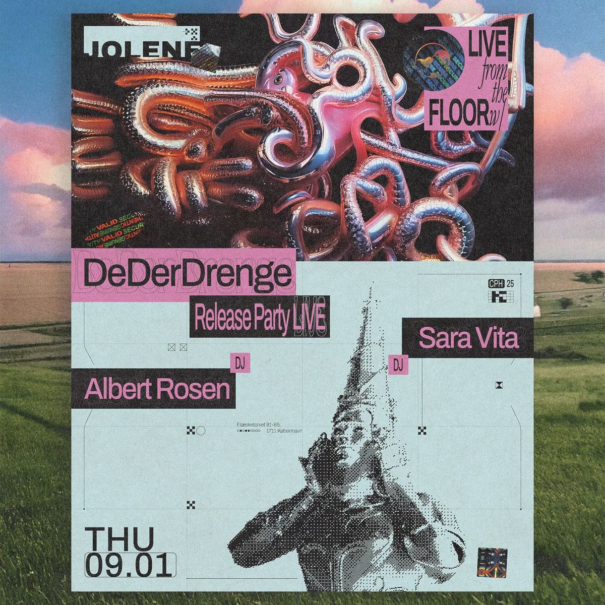 Live from the Floor w\/ DeDerDrenge (Live) (Release Party), Sara Vita (DJ), Albert Rosen (DJ) 