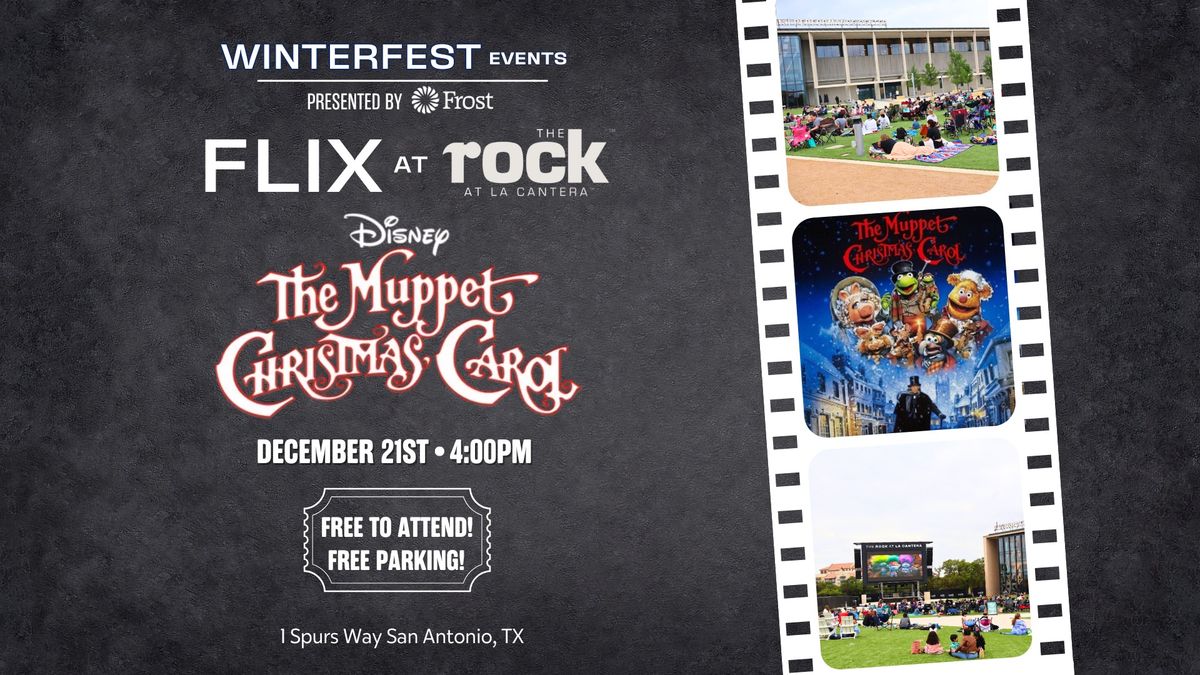 Flix at The Rock at La Cantera: The Muppets Christmas Carol