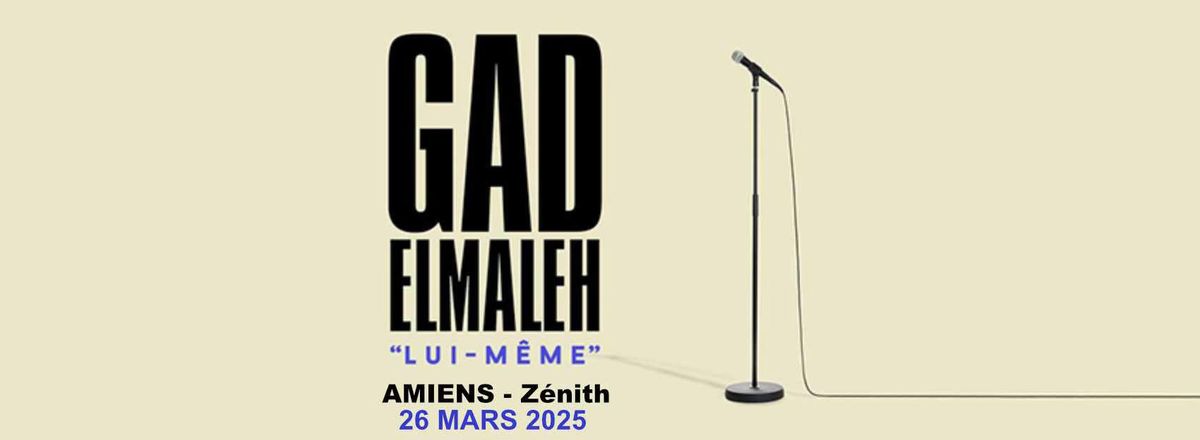 GAD ELMALEH \u2022 ZENITH \u2022 AMIENS \u2022 26 MARS 2025