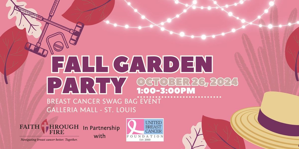 Fall Garden Party Swag Event