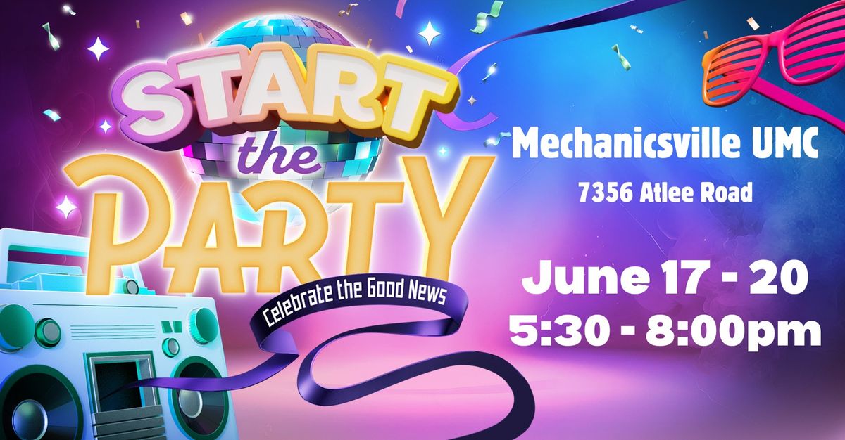 MUMC VBS ~ START THE PARTY - Free