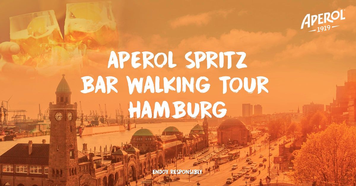 Aperol Spritz Bar Walking Tour Hamburg 2021