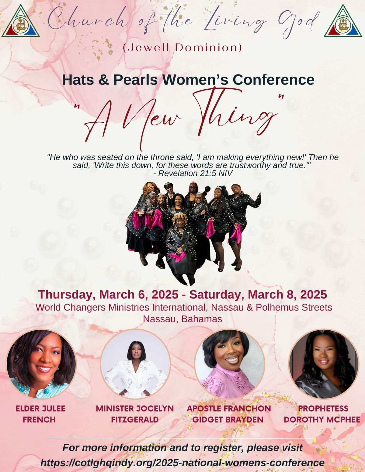 National Women's Conference: Hat and Pearls 