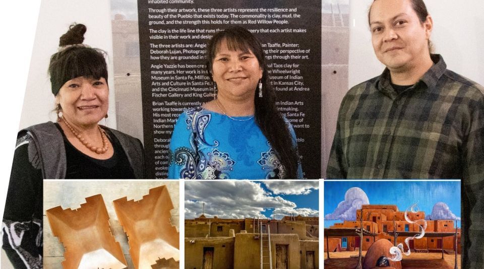 Artist Panel\/Lecture - "Clay Line of the Red Willow People: A Showcase of Three Taos Pueblo Artists"