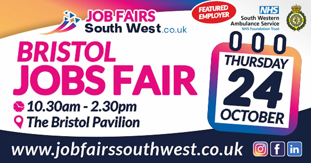 Bristol Jobs Fair Oct 2024