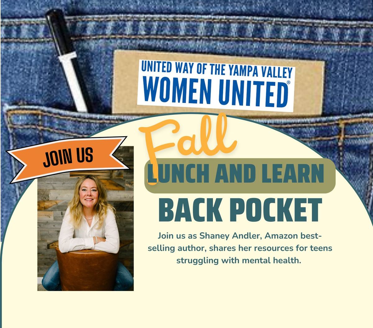 "Back Pocket" Fall Lunch and learn