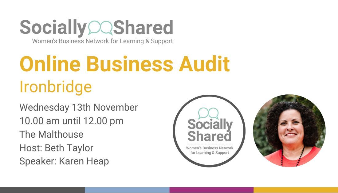 Socially Shared Ironbridge - Online Business Audit