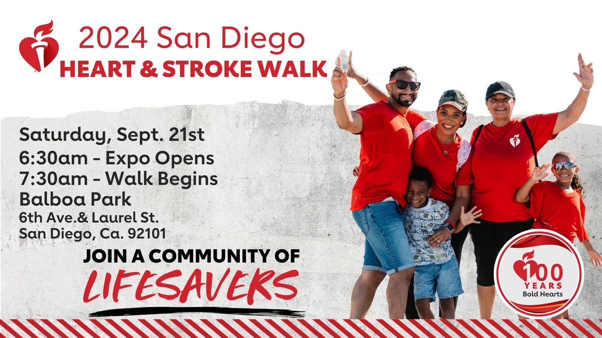 2024 San Diego Heart & Stroke Walk