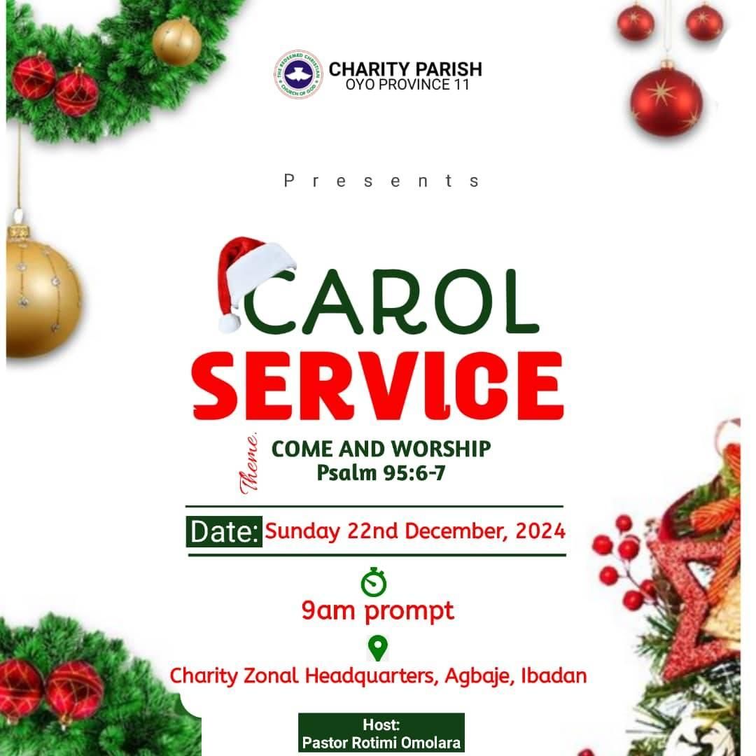 Christmas Carol Service 