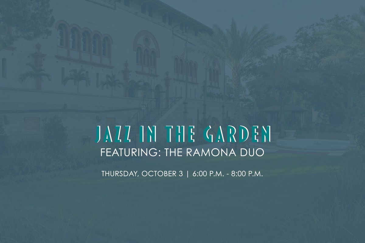 Jazz in the Garden | Featuring The Ramona Duo