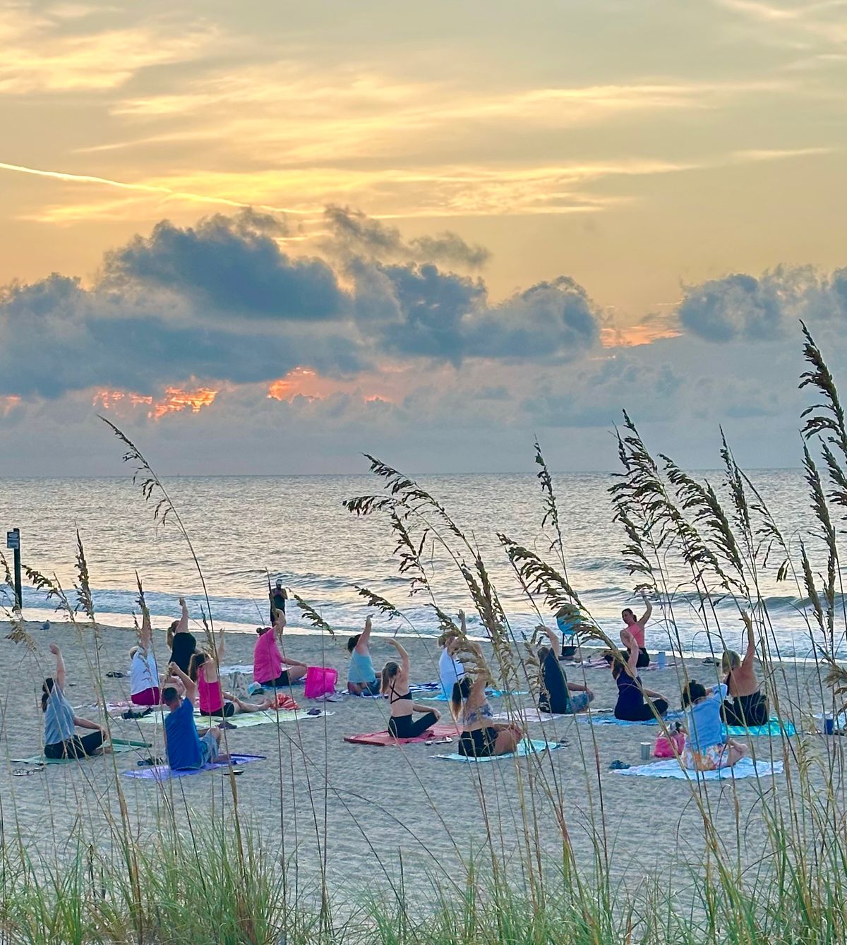 Community Beach Yoga 