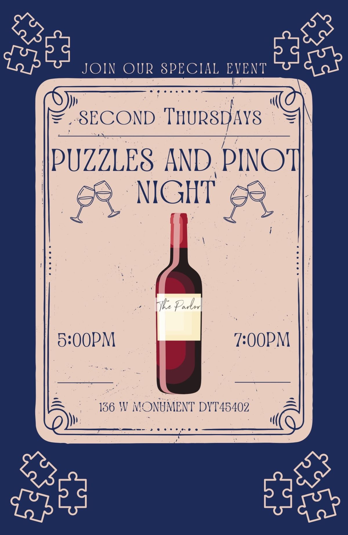 Puzzles & Pinot