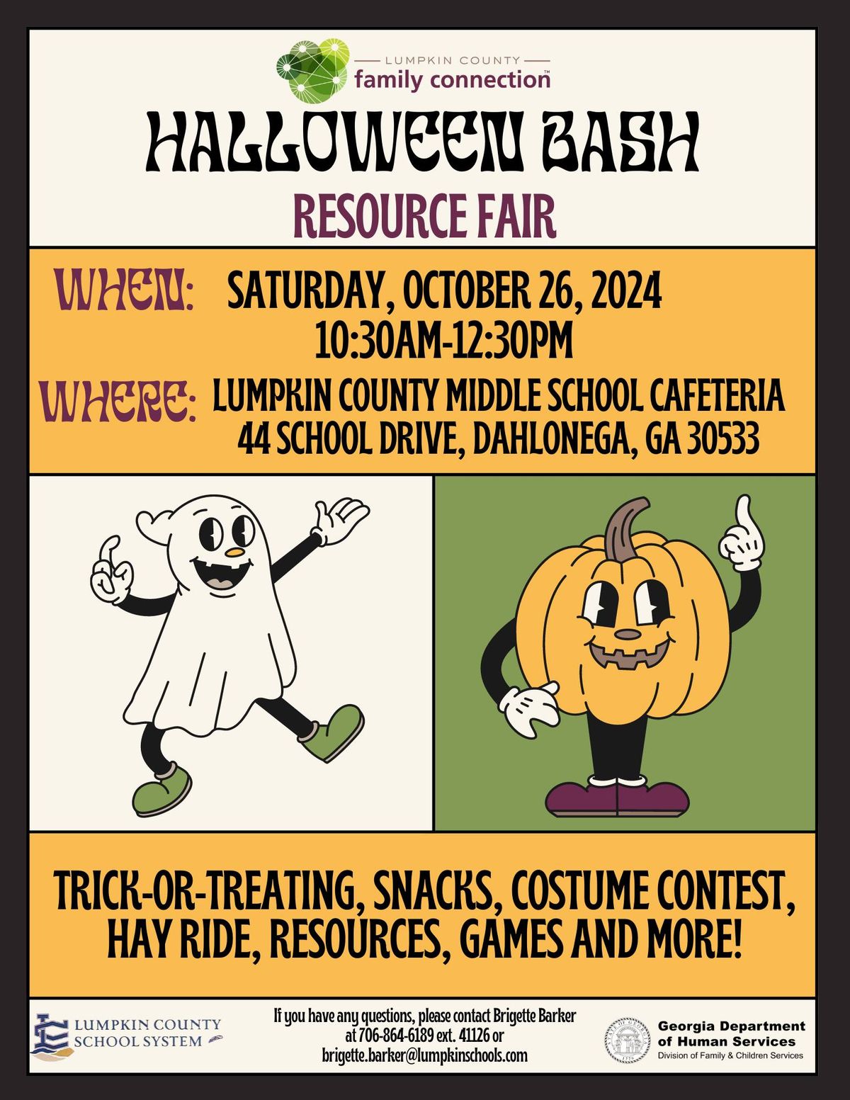 Halloween Bash and Resource Fair