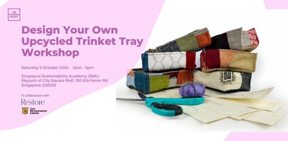 Patch & Play: Design Your Own Upcycled Trinket Tray