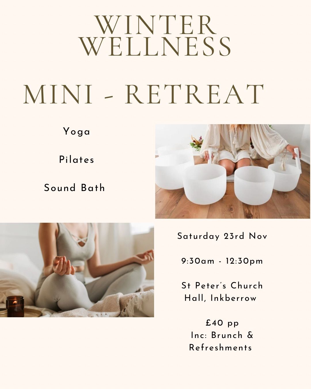 Winter - Wellness Mini Retreat Day