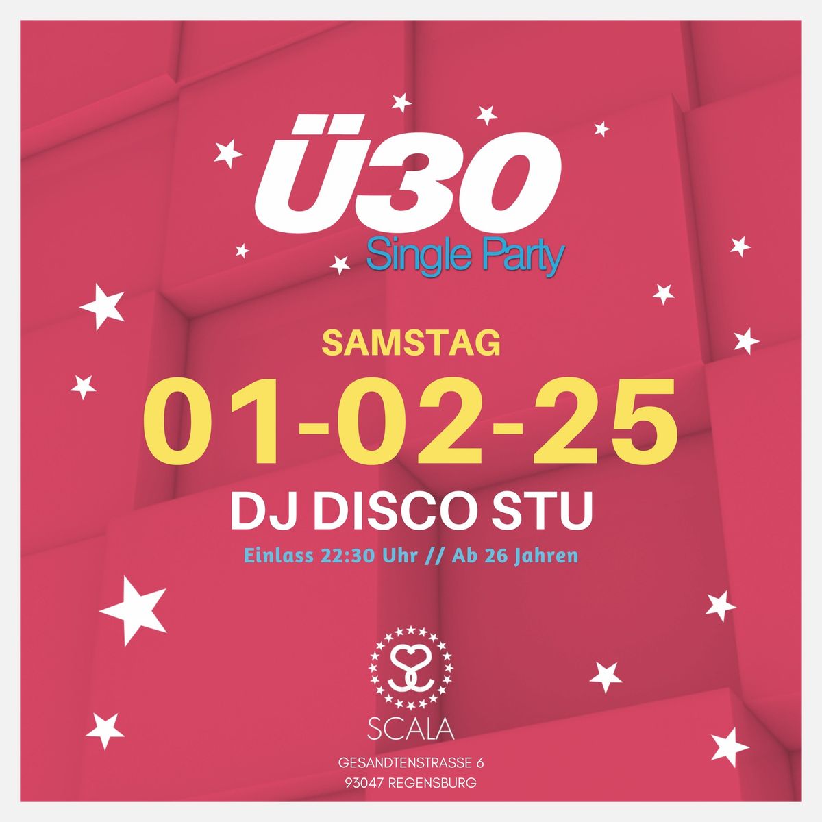 \u00dc30 Single Party Samstag 01.02.25 