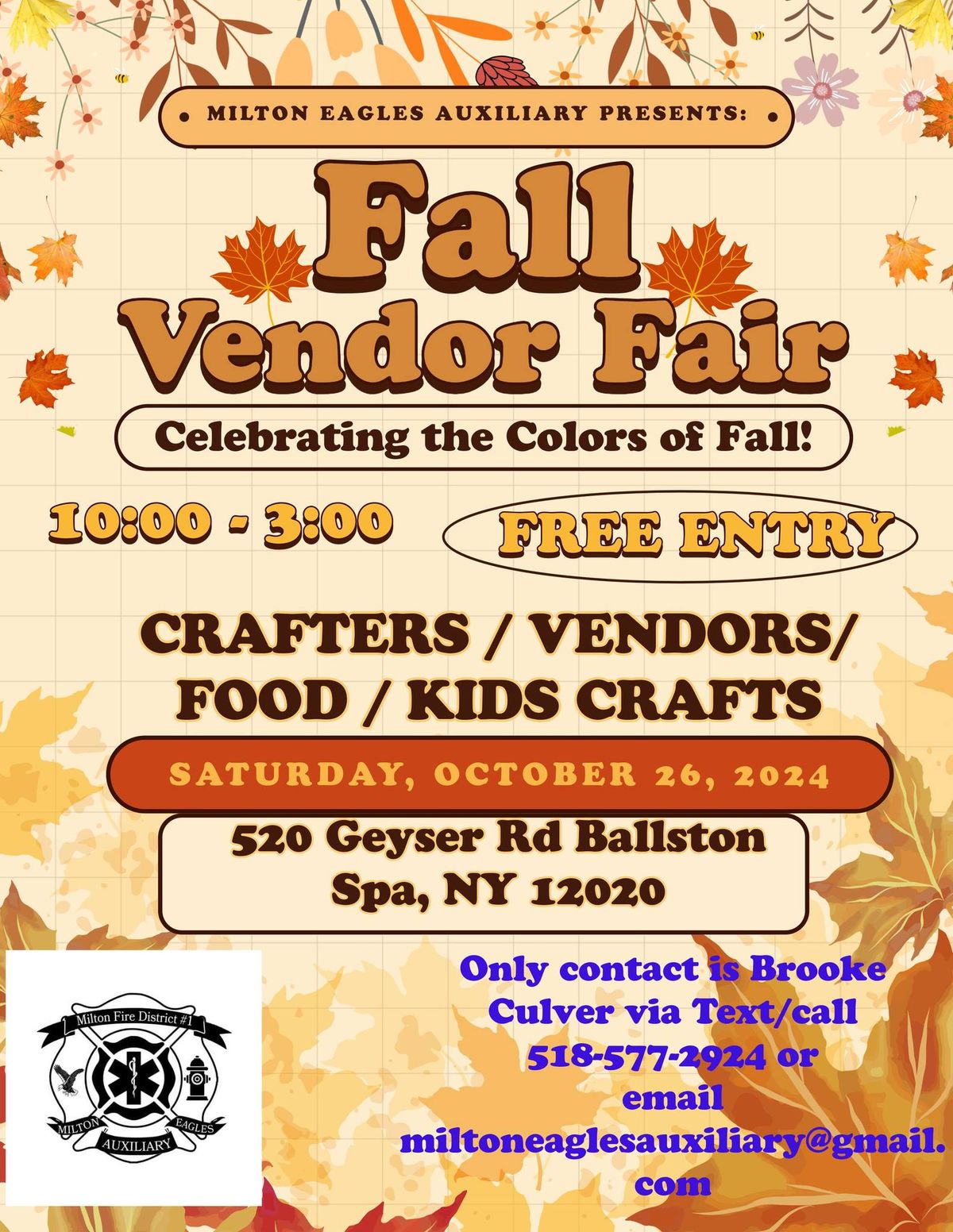 Fall Vendor Fair